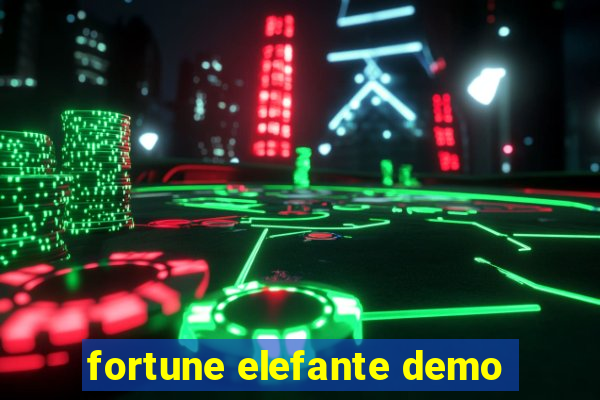 fortune elefante demo